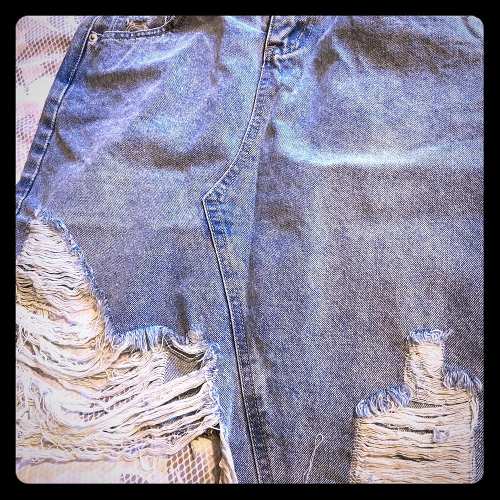 Jean Skirt